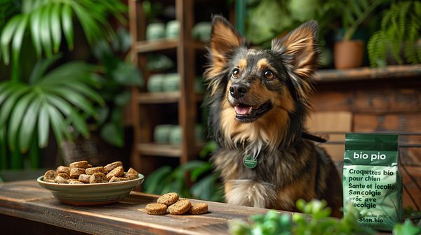 Croquettes bio pour chien : sante et ecologie avec stan.bio