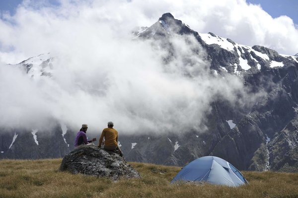 Savourer l'instant présent dans un camping de montagne